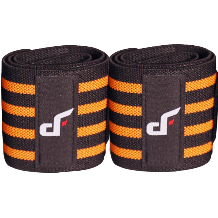 orange weighting lifting straps